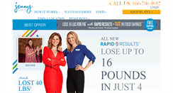 Desktop Screenshot of jennycraig.com
