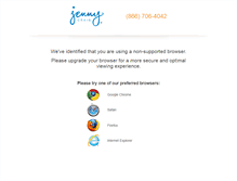 Tablet Screenshot of jennycraig.com